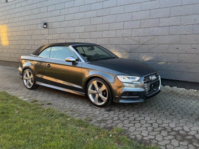 Audi S3 2,0 TFSi Cabriolet quattro S-tr. 2d