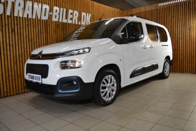 Citroën ë-Berlingo 50 Comfort XL El aut. Automatgear modelår 2022 km 24000 Hvid nysynet ABS airbag a