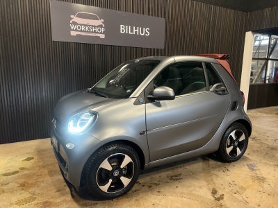 Smart Fortwo  EQ Cabriolet El aut. Automatgear modelår 2019 km 67000 Grå nysynet klimaanlæg ABS airb