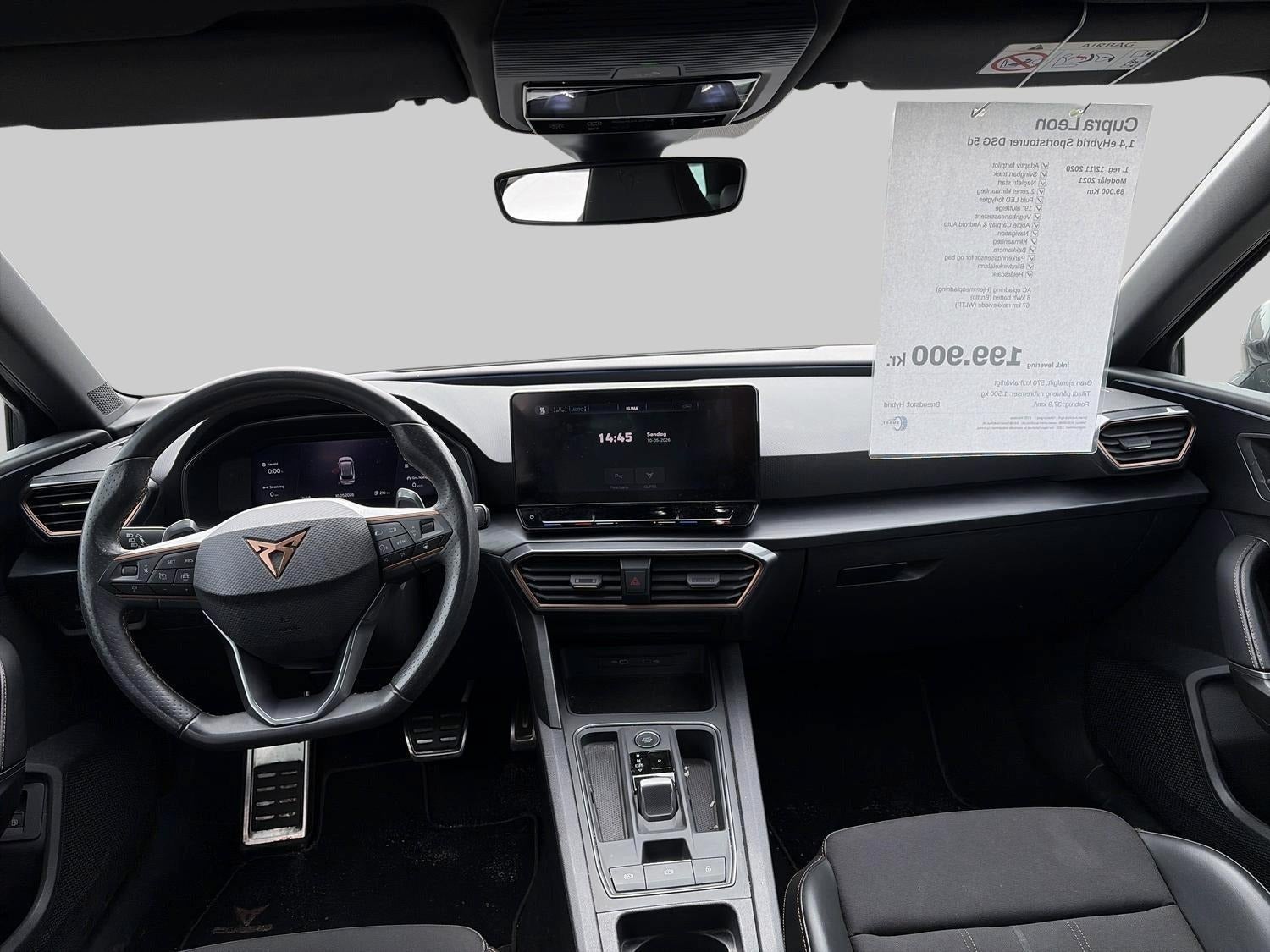 Billede af Cupra Leon 1,4 eHybrid Sportstourer DSG