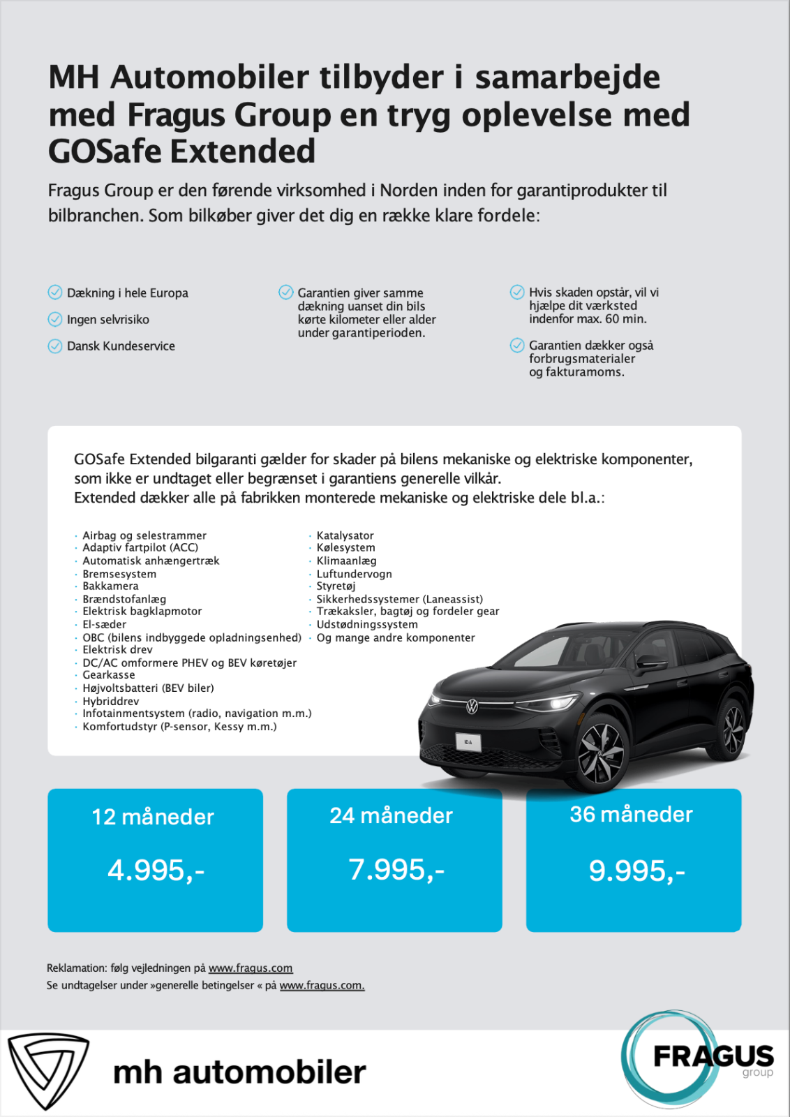 Billede af Mercedes EQA350  AMG Line 4Matic