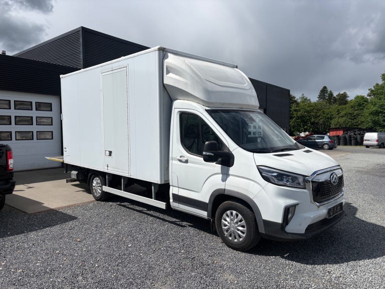 Maxus e-Deliver 9 Alukasse m/lift