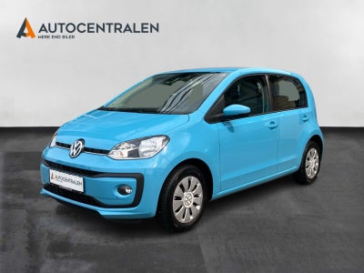 VW Up! 1,0 MPi 60 Move Up! BMT Benzin modelår 2020 km 70000 Blå klimaanlæg ABS airbag, Super flot og