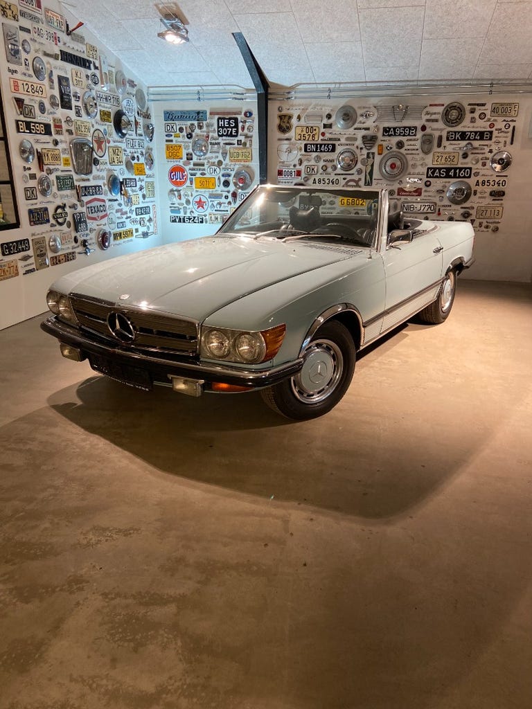 Mercedes 450 SL V8 Cabriolet