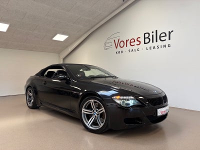 BMW M6 5,0 Cabriolet aut. 2d