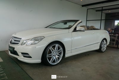 Mercedes E350 3,0 CDi Cabriolet aut. BE Diesel aut. Automatgear modelår 2013 km 94000 Hvid klimaanlæ