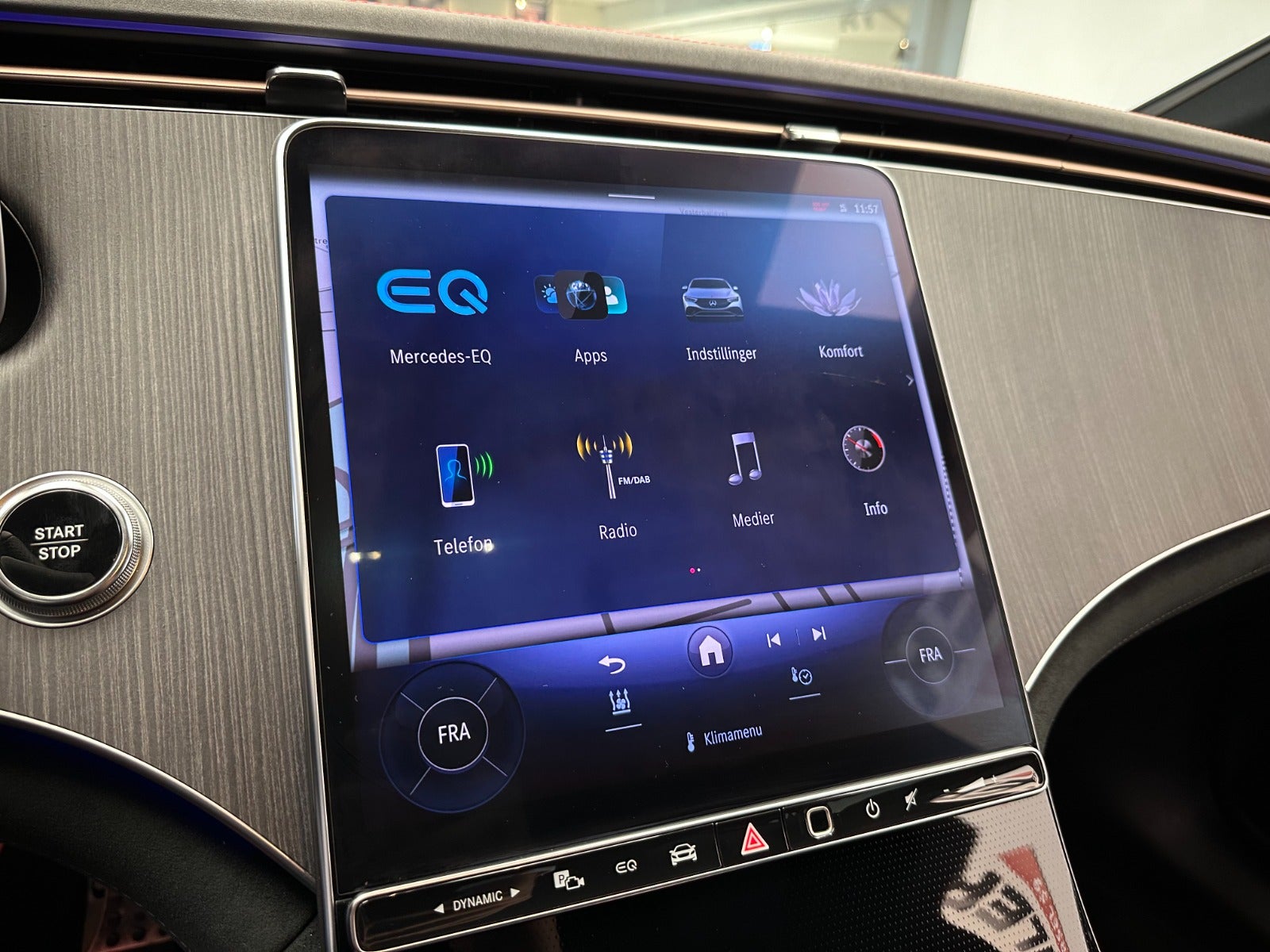 Billede af Mercedes EQE350  AMG Line