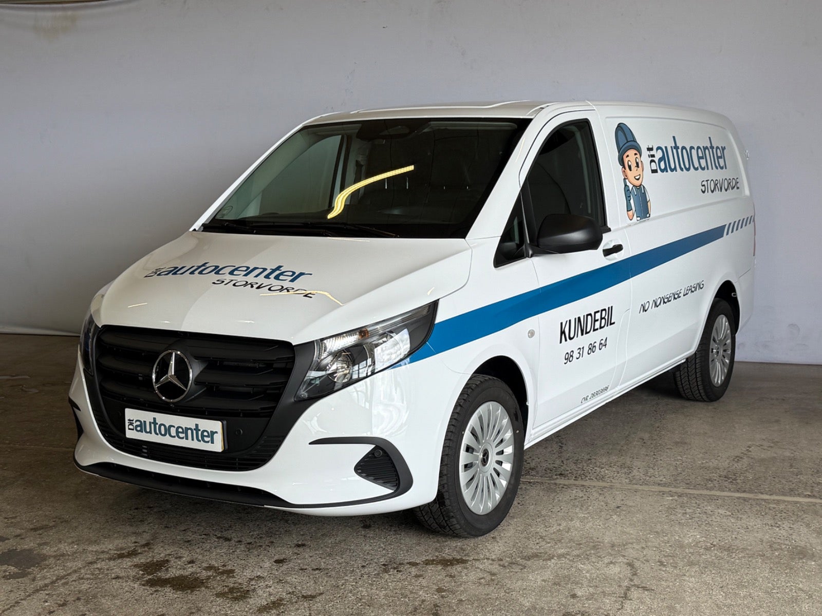 Mercedes Vito 114 CDi A2 Kassevogn PRO aut. RWD
