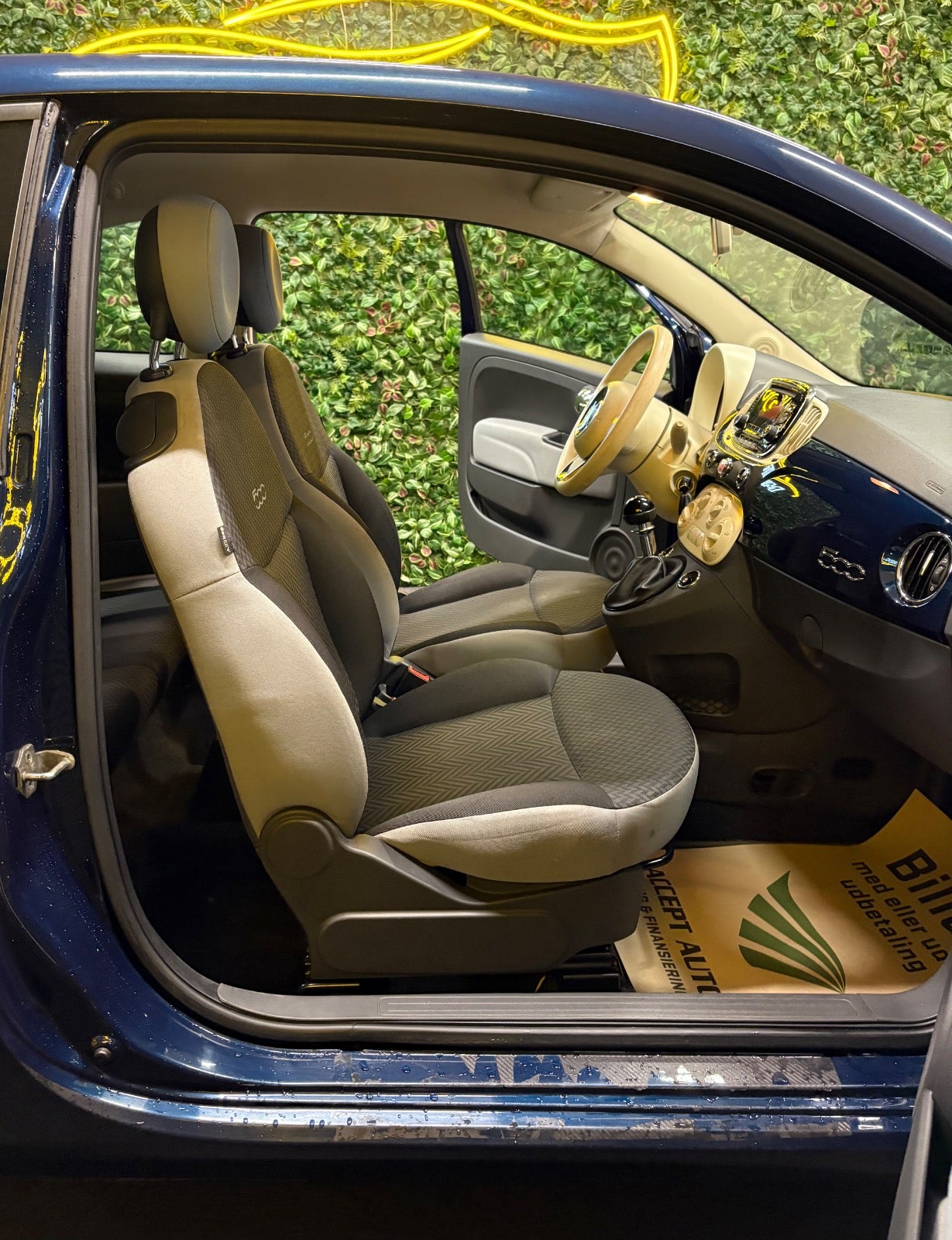 Billede af Fiat 500 0,9 TwinAir 80 Beauty Blue