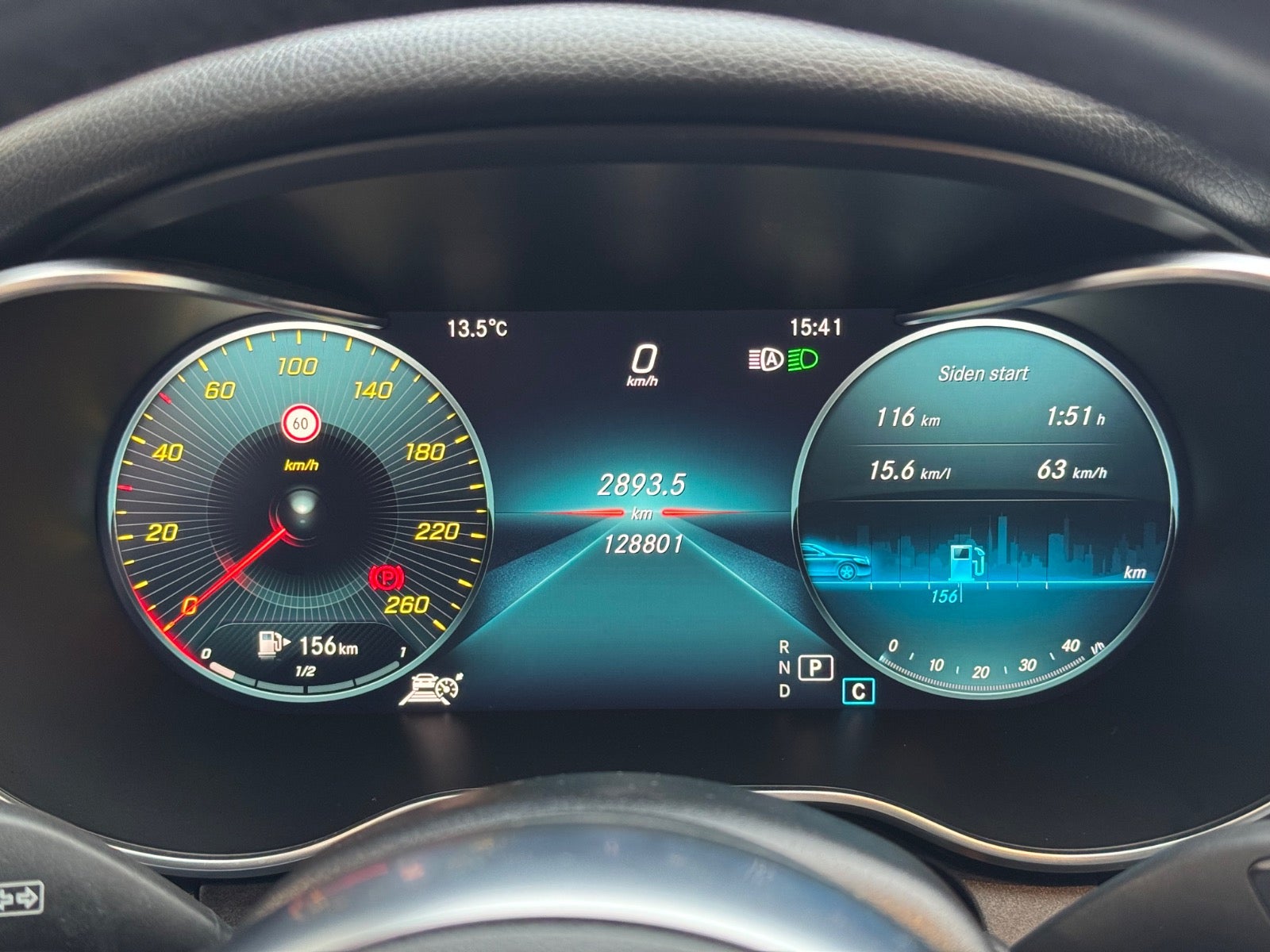 Billede af Mercedes C300 d 2,0 AMG Line stc. aut.