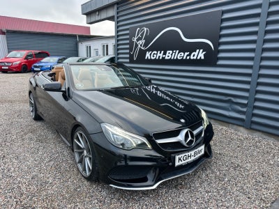 Mercedes E350 3,0 BlueTEC AMG Line Cabriolet aut. Diesel aut. Automatgear modelår 2013 km 195000 Sor