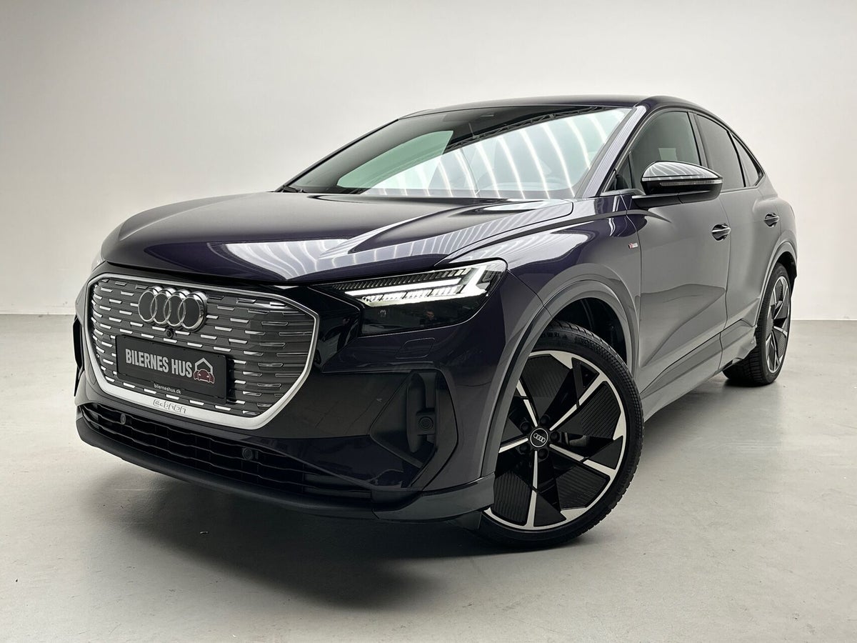 Audi Q4 e-tron S-line Sportback quattro billede 21