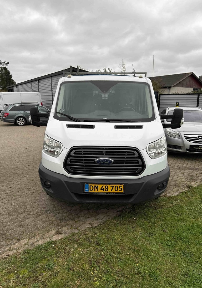 Ford Transit 350 L3 Chassis TDCi 170 Mandskabsvogn m/lad