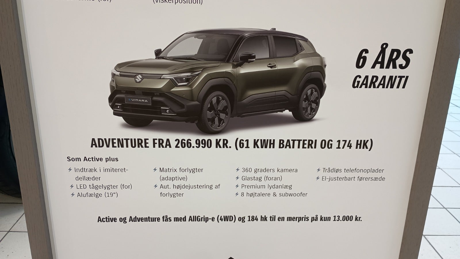Billede af Suzuki eVitara 61 Adventure