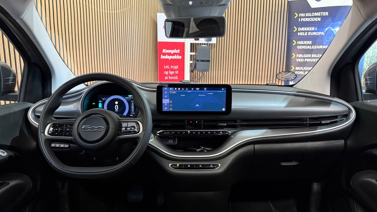 Billede af Fiat 500e 42 Icon Sky