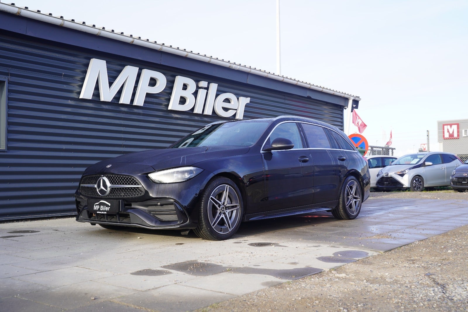 Billede af Mercedes C220 d 2,0 AMG Line stc. aut.