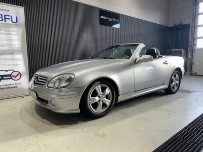 Mercedes SLK200 2,0 Kompressor aut. Benzin aut. Automatgear modelår 2000 km 246000 Sølvmetal nysynet