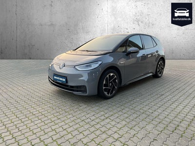 VW ID.3  1ST Max Pro Performance El aut. Automatgear modelår 2021 km 24000 Grå klimaanlæg ABS airbag
