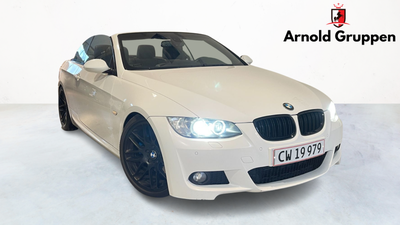 BMW 325d 3,0 Cabriolet Steptr. Diesel aut. Automatgear modelår 2008 km 247700 Hvidmetal nysynet klim