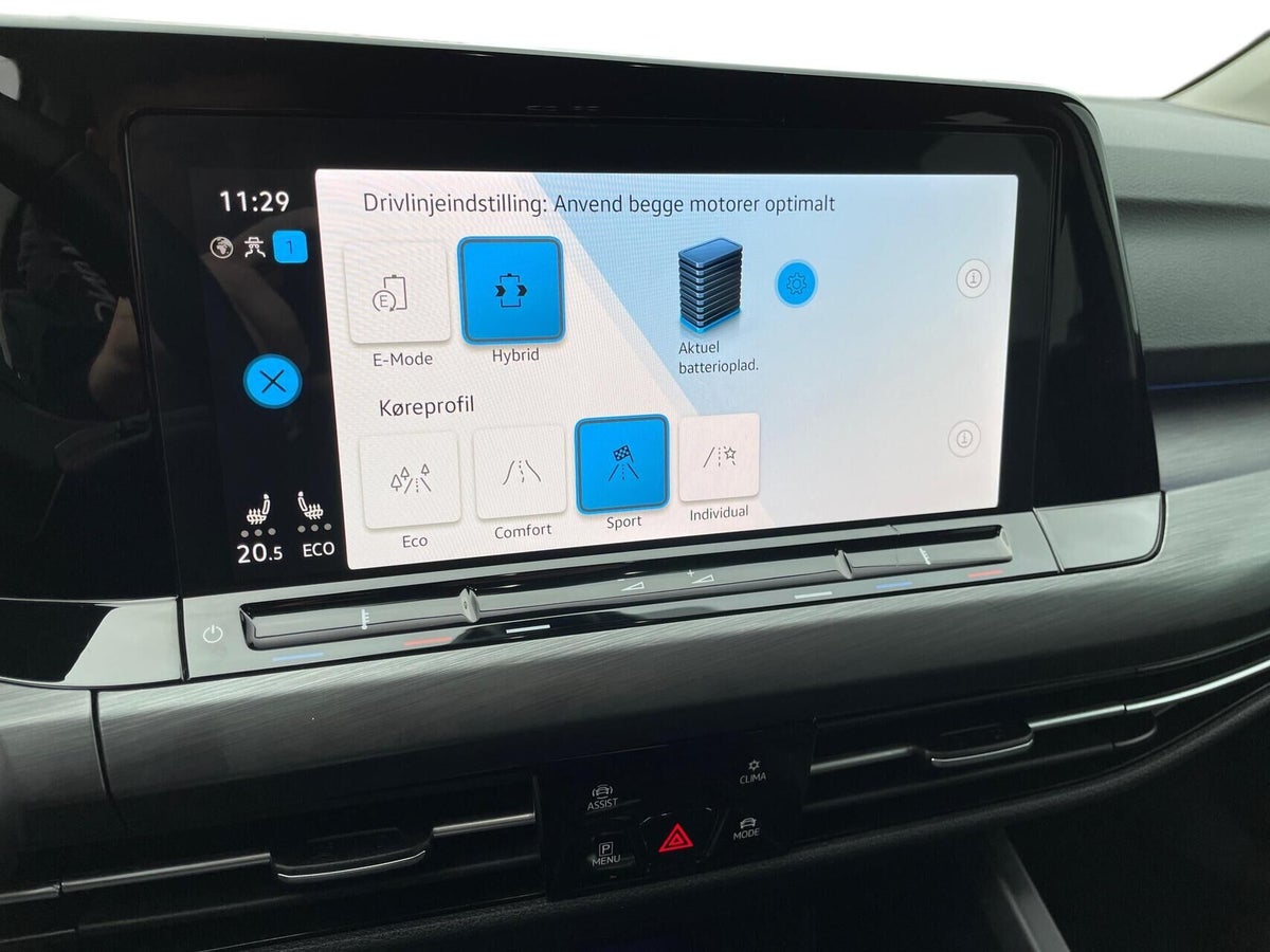 VW Golf VIII eHybrid DSG billede 11