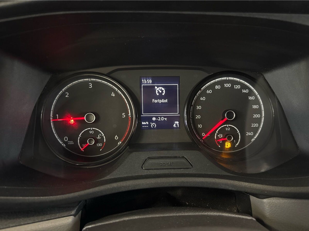 VW Transporter TDi 90 Ladvogn lang billede 14