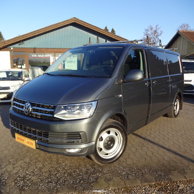 VW Transporter TDi 204 Kassevogn DSG lang