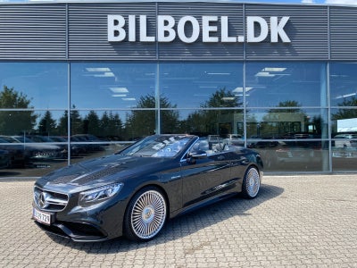 Mercedes S63 5,5 AMG Cabriolet aut. 4Matic 2d