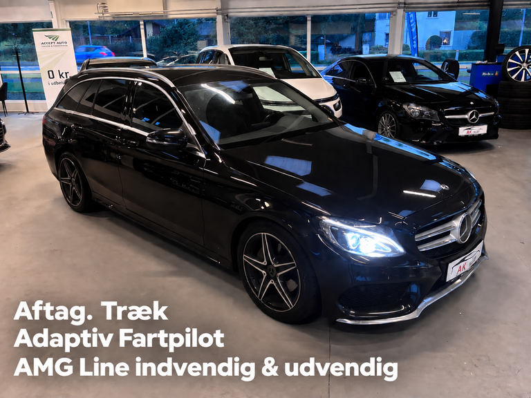Mercedes C220 d AMG Line stc. aut.