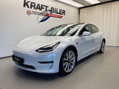 Tesla Model 3  Long Range AWD El 4x4 4x4 aut. Automatgear modelår 2020 km 206000 Hvidmetal klimaanlæ