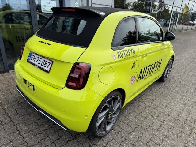 Fiat 500e la Prima Cabrio
