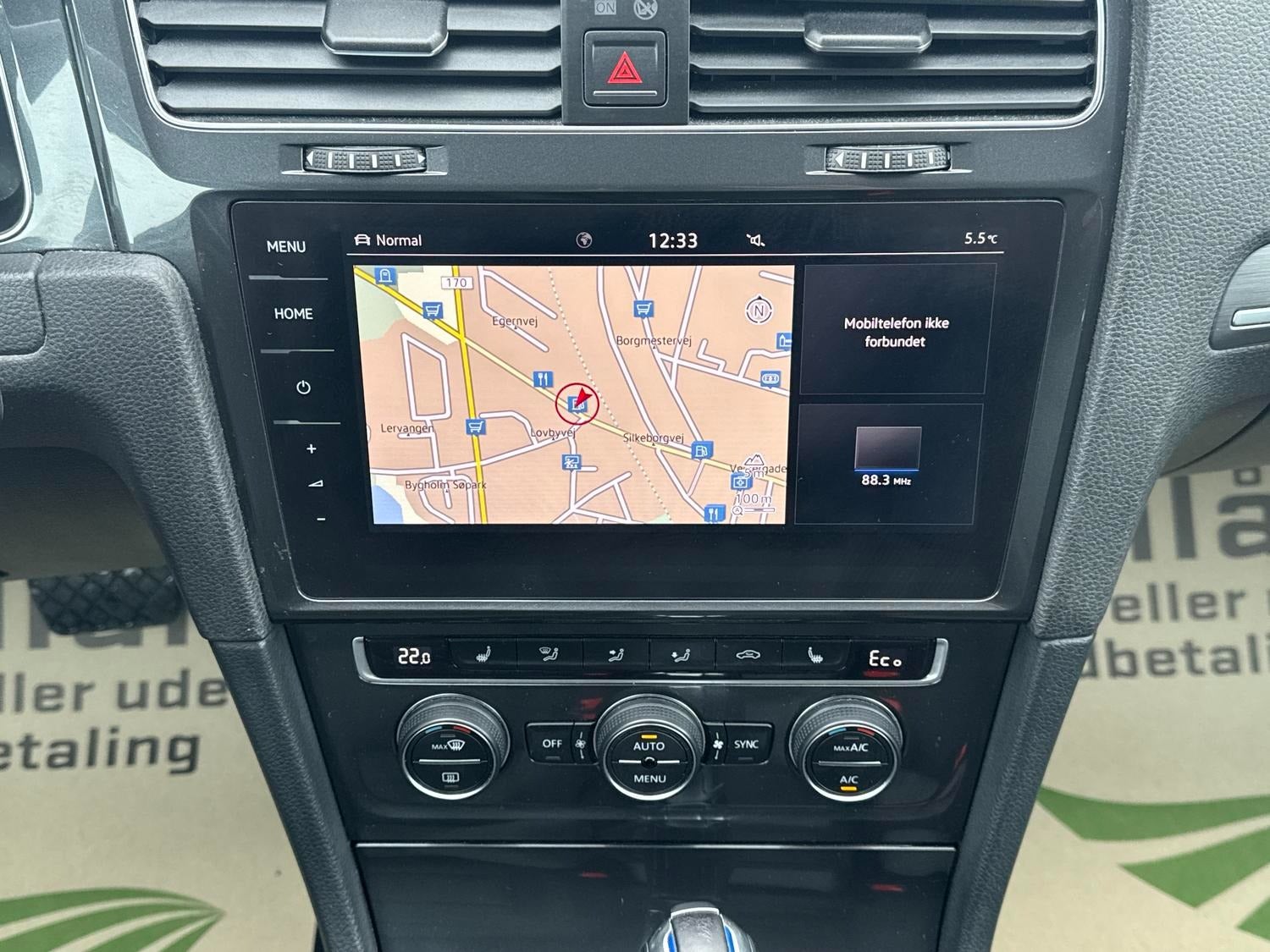 Billede af VW e-Golf VII