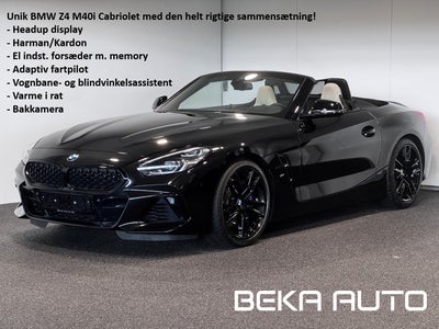 BMW Z4 3,0 M40i Roadster Connected aut. 2d