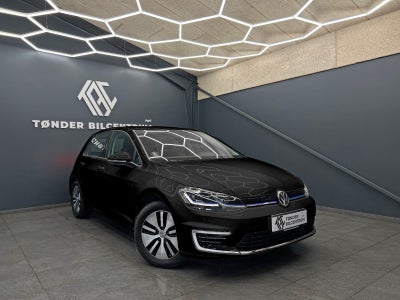 VW e-Golf VII El aut. Automatgear modelår 2020 km 29000 Sort klimaanlæg ABS airbag alarm centrallås 