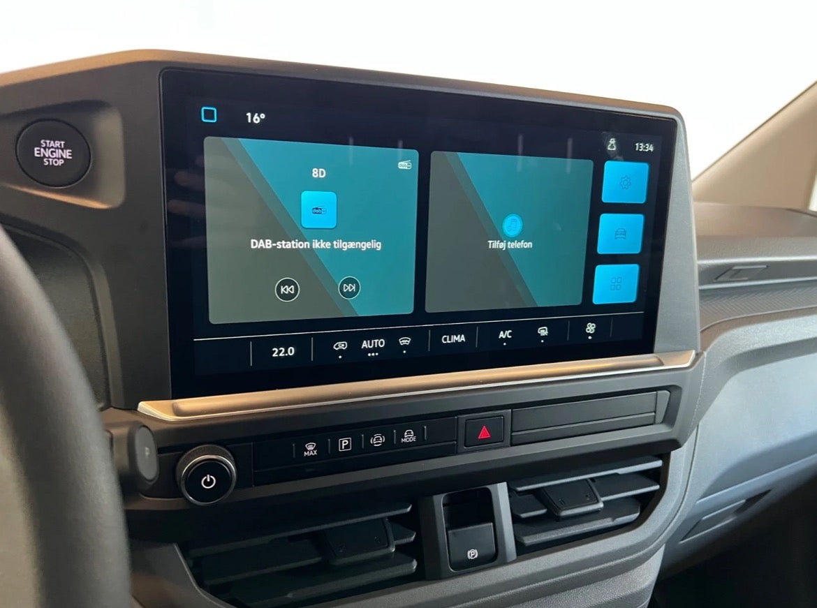 VW e-Transporter Comfort Kassevogn LWB