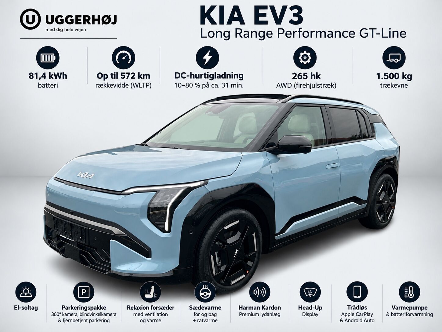 Kia EV3 Long Range Performance GT-Line AWD