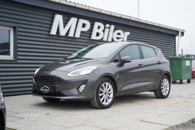 Ford Fiesta 1,0 EcoBoost Titanium Benzin modelår 2019 km 111200 Koksmetal nysynet ABS airbag startsp