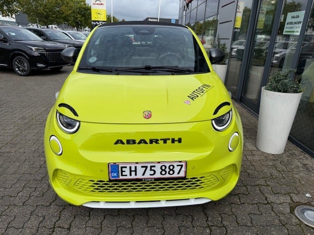 Fiat 500e la Prima Cabrio