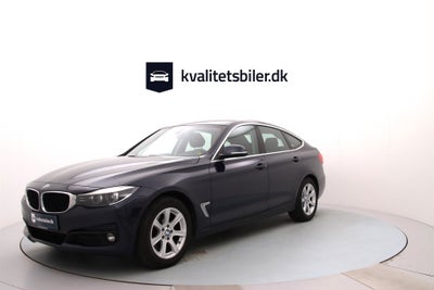 BMW 320d 2,0 Gran Turismo aut. Diesel aut. Automatgear modelår 2018 km 212000 Blåmetal træk klimaanl