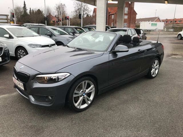 BMW 220i 2,0 Cabriolet aut.