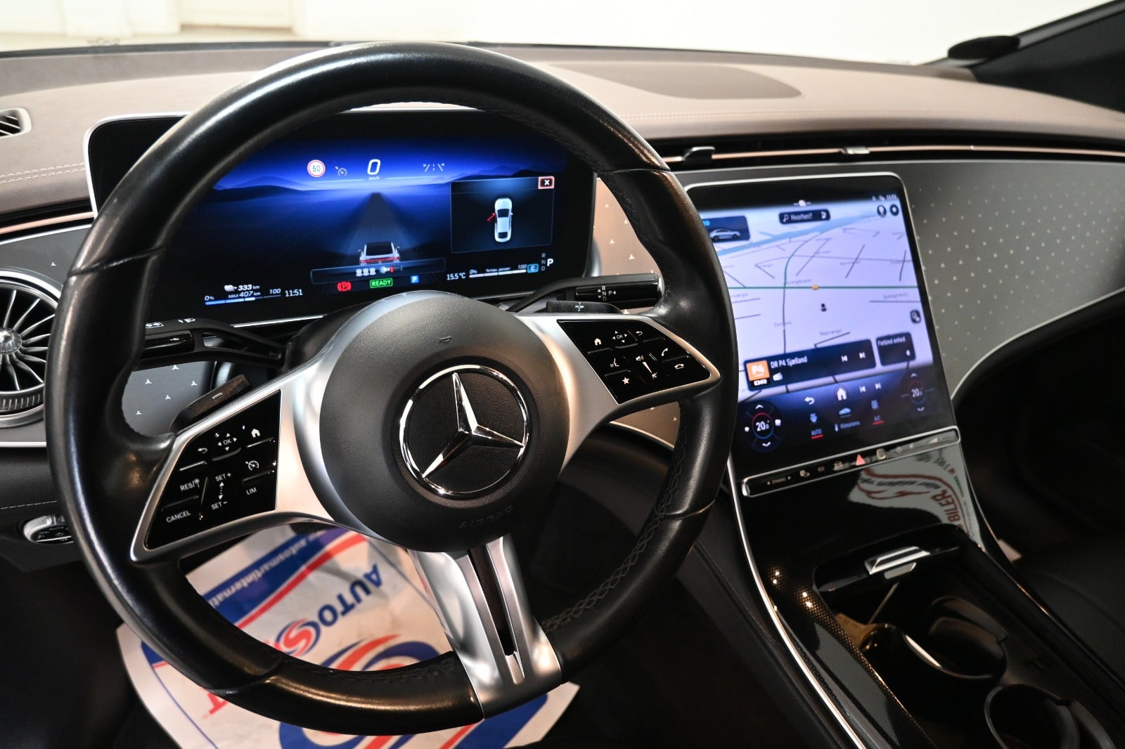 Mercedes EQE350+ Electric Art