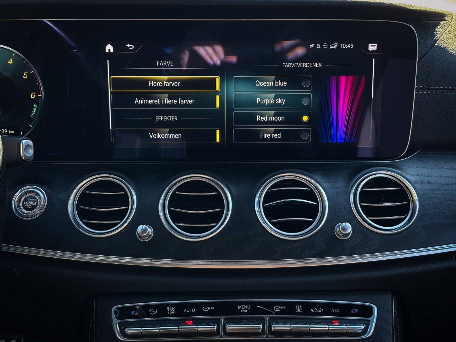 Billede af Mercedes E300 de 2,0 AMG Line stc. aut. 4Matic