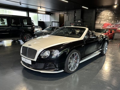 Bentley Continental GT 6,0 W12 Convertible Speed aut. 2d