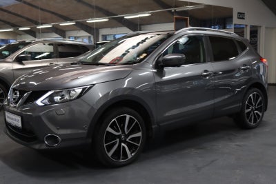 Nissan Qashqai 1,6 dCi 130 Tekna+ Diesel modelår 2014 km 207000 Gråmetal træk klimaanlæg ABS airbag 