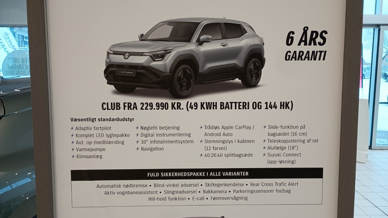 Billede af Suzuki eVitara 49 Club