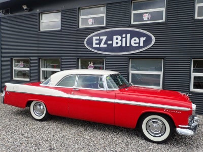 Chrysler Windsor 5,4 V8 Coupé Benzin modelår 1956 km 65000 Rød servostyring, 2 ejere, ikke ryger, au