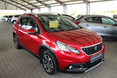 Peugeot 2008 1,6 BlueHDi 100 Desire Sky Diesel modelår 2017 km 113000 Rødmetal træk ABS airbag start