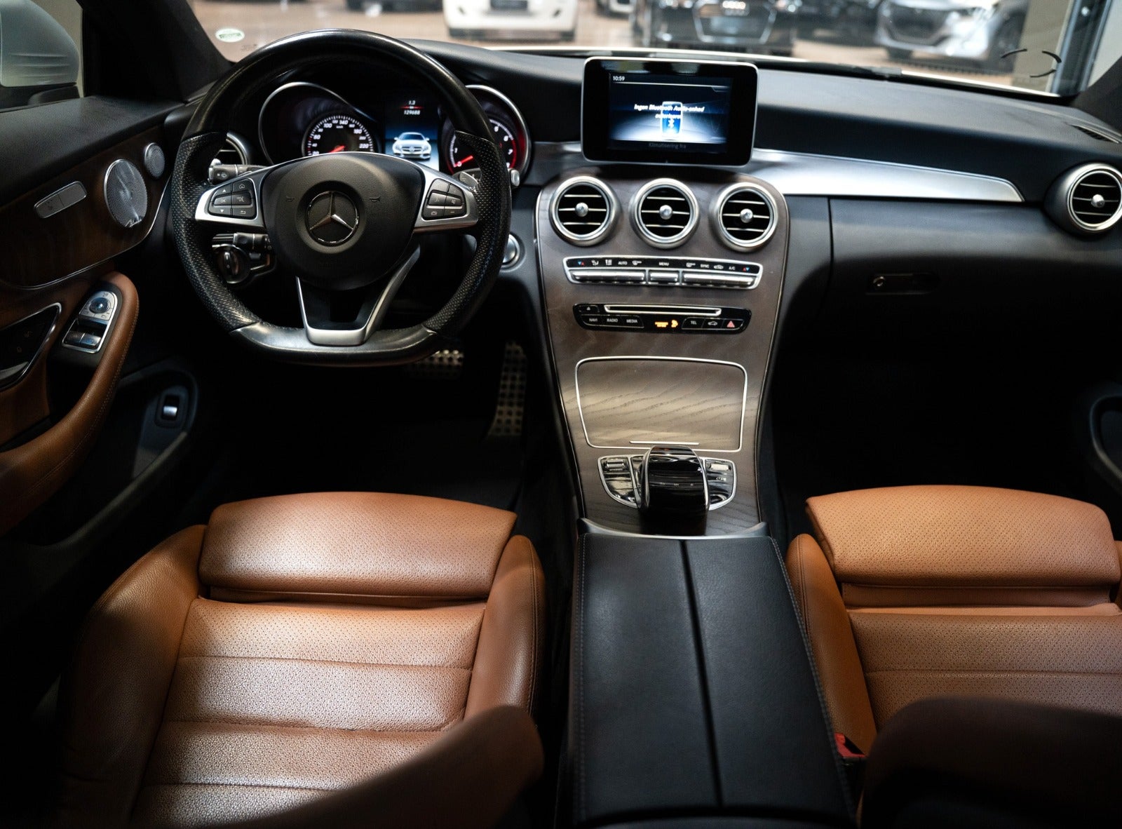 Billede af Mercedes C200 2,0 AMG Line Coupé aut.