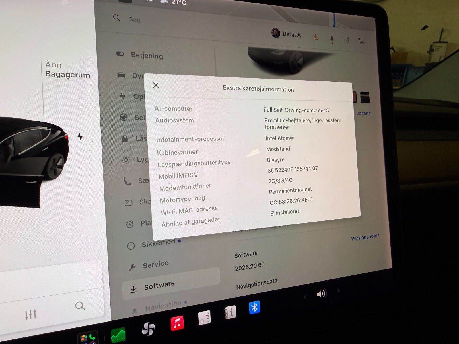 Billede af Tesla Model 3  Standard Range+ RWD