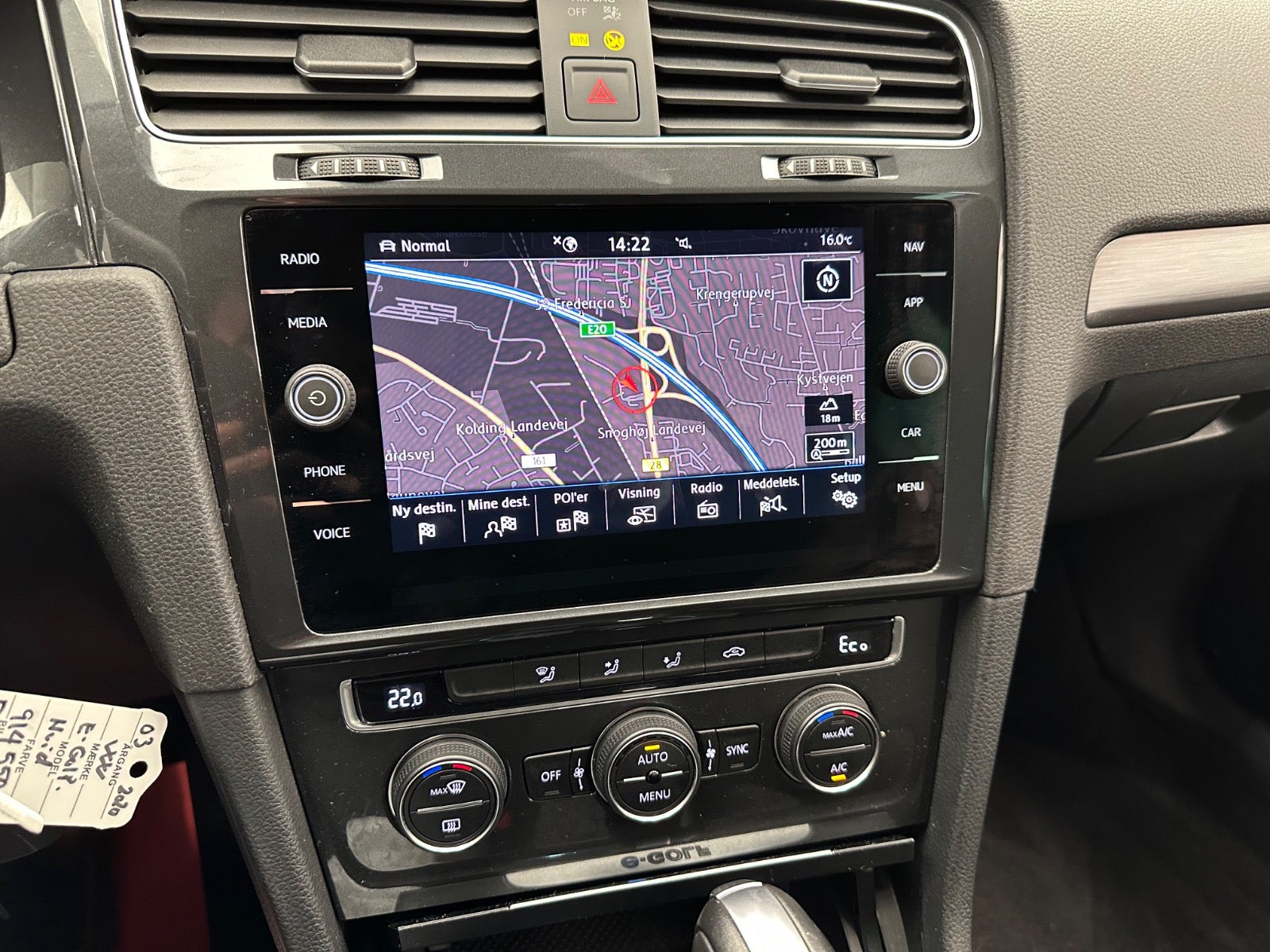 Billede af VW e-Golf VII  Comfortline