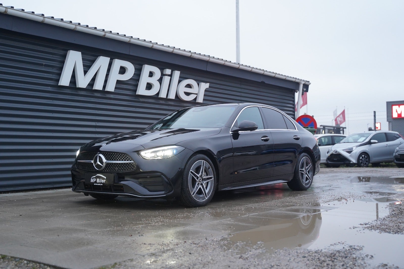 Billede af Mercedes C200 1,5 AMG Line aut.